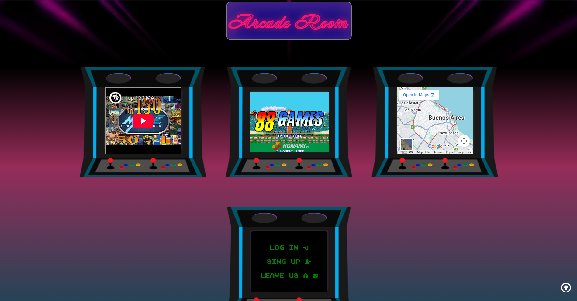 Vista de Arcade World